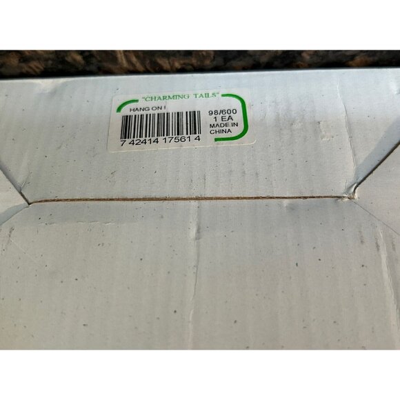 Charming Tails Fitz & Floyd Hang On Special Edition 98/600 Retired Dean Griff - Picture 10 of 10